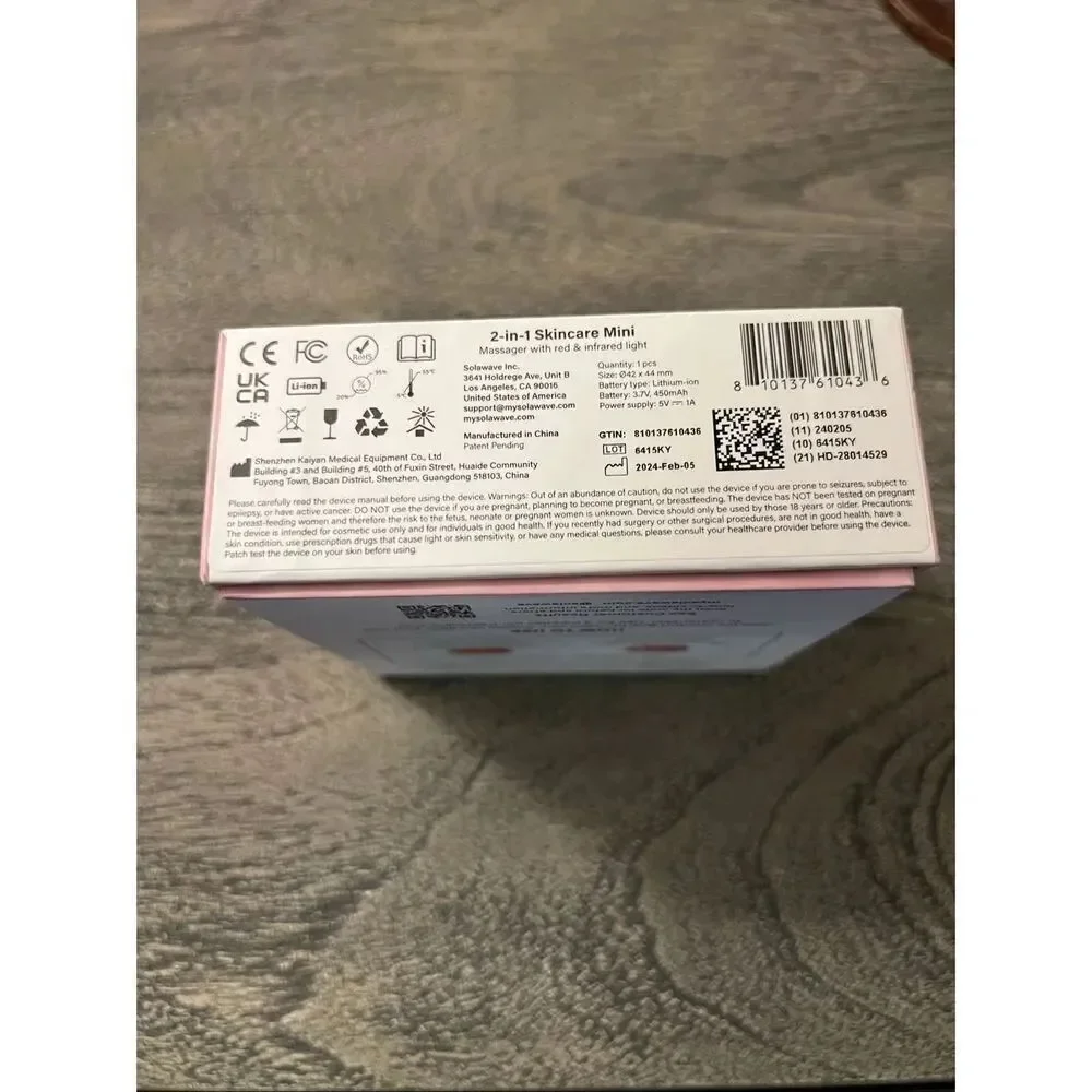 Solawave 2-in-1 Skincare Mini | Red Light Therapy |